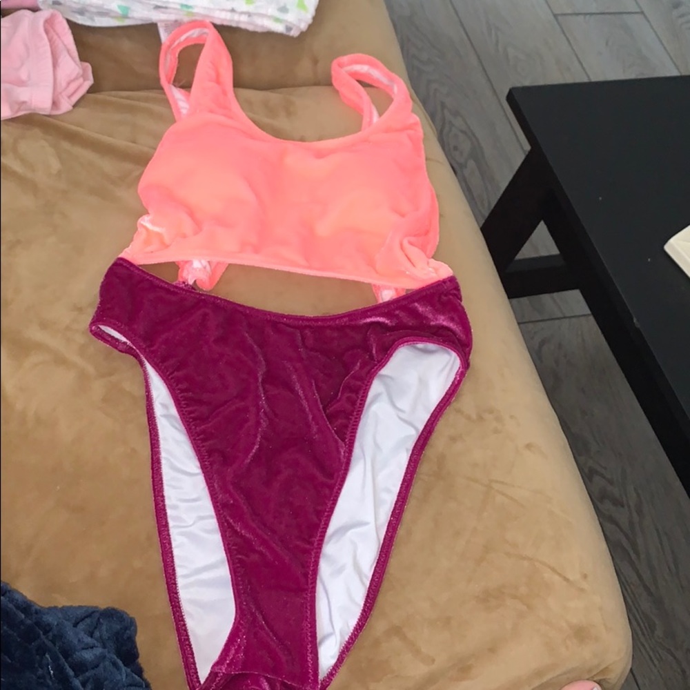 High rise cheeky VS bathing suit